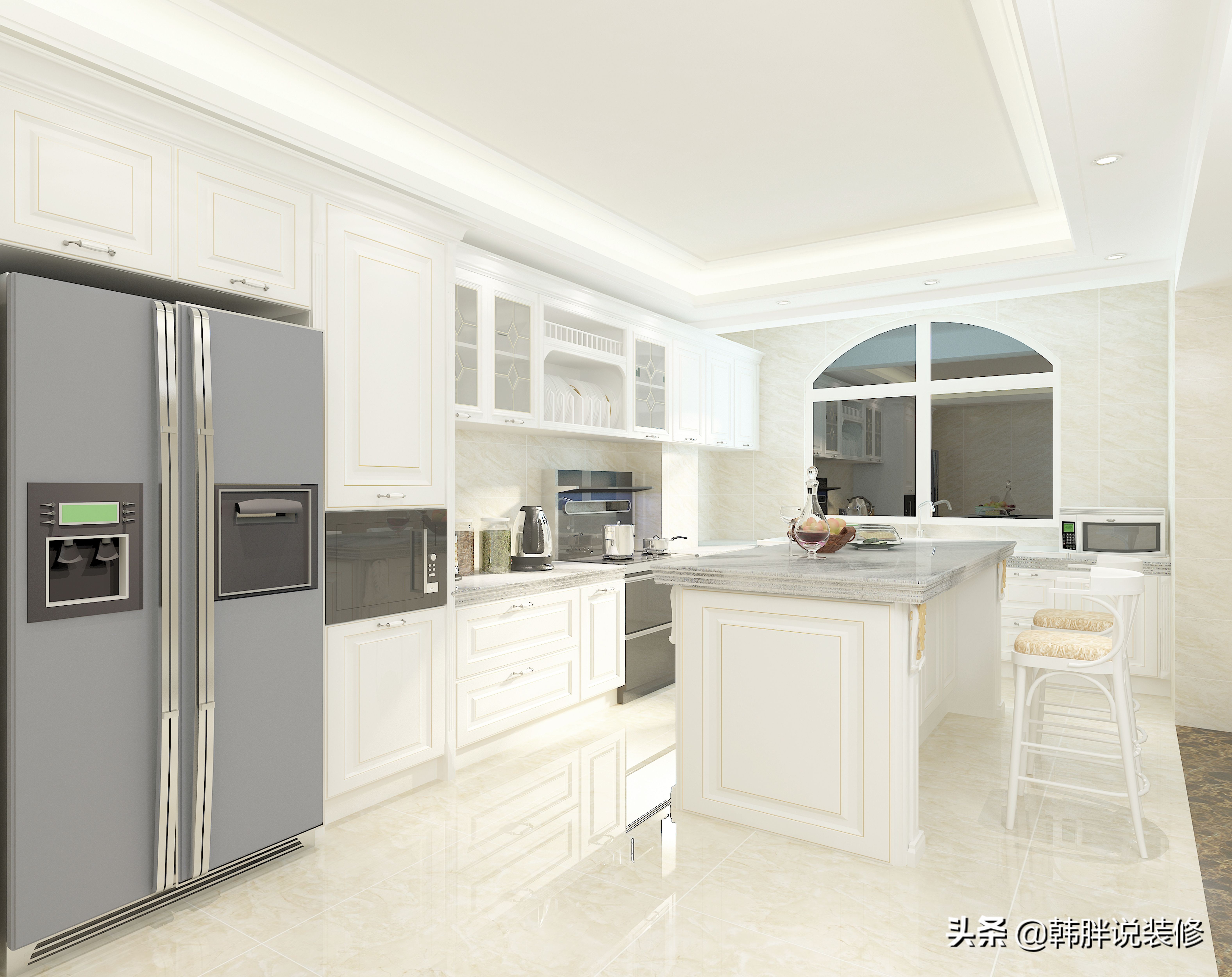 冰箱是放在厨房好还是放在餐厅好,冰箱放厨房要预留多大空间