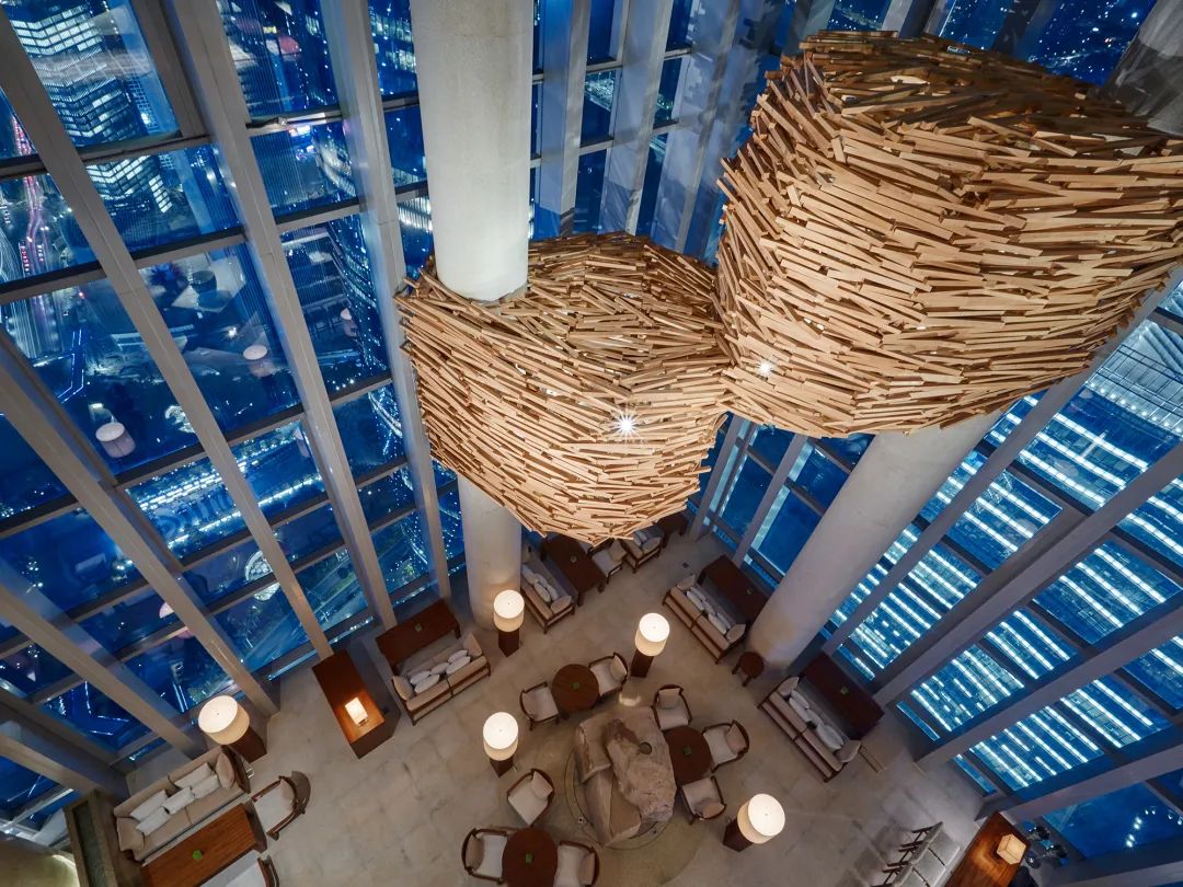 广州柏悦酒店顶楼,探店柏悦