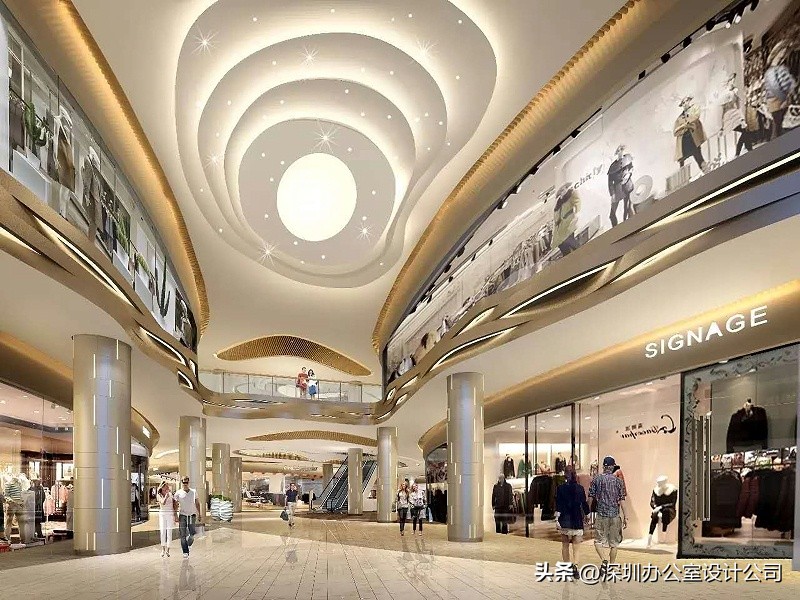 服装店店铺简单装修设计效果图,简约服装店装修设计布局