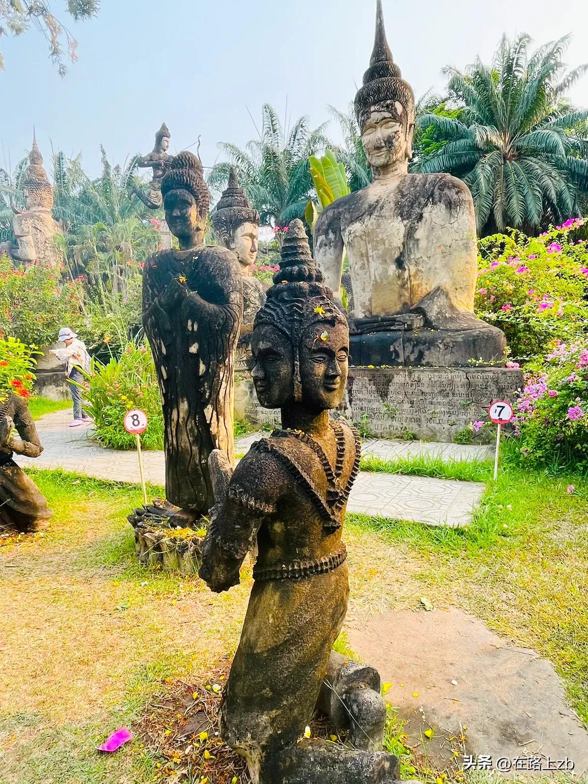 老挝万象塔銮湖,怎么去老挝万象