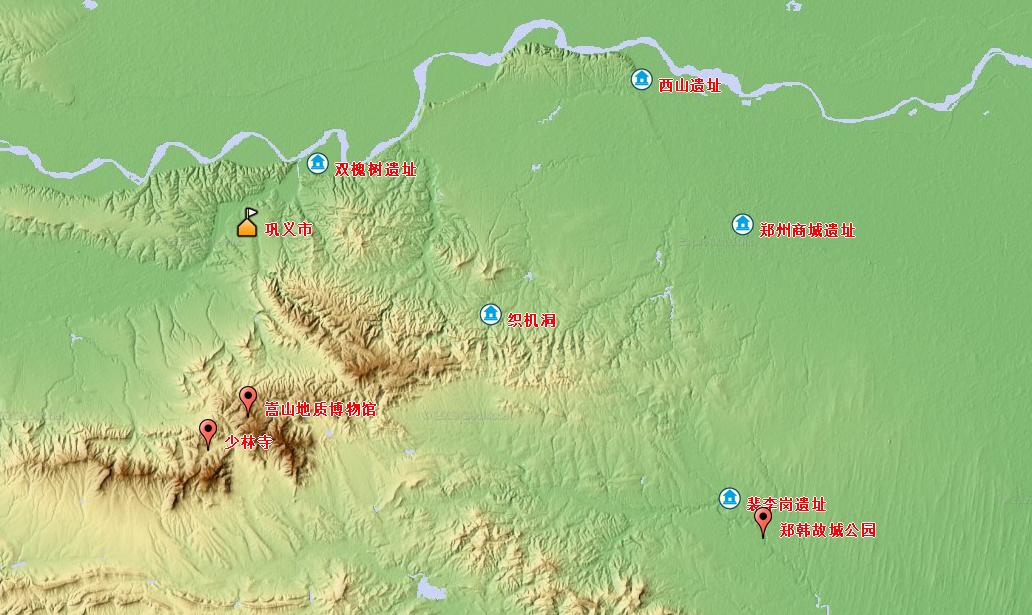 河南周口市山顶洞人遗址,中国最原始的山顶洞人