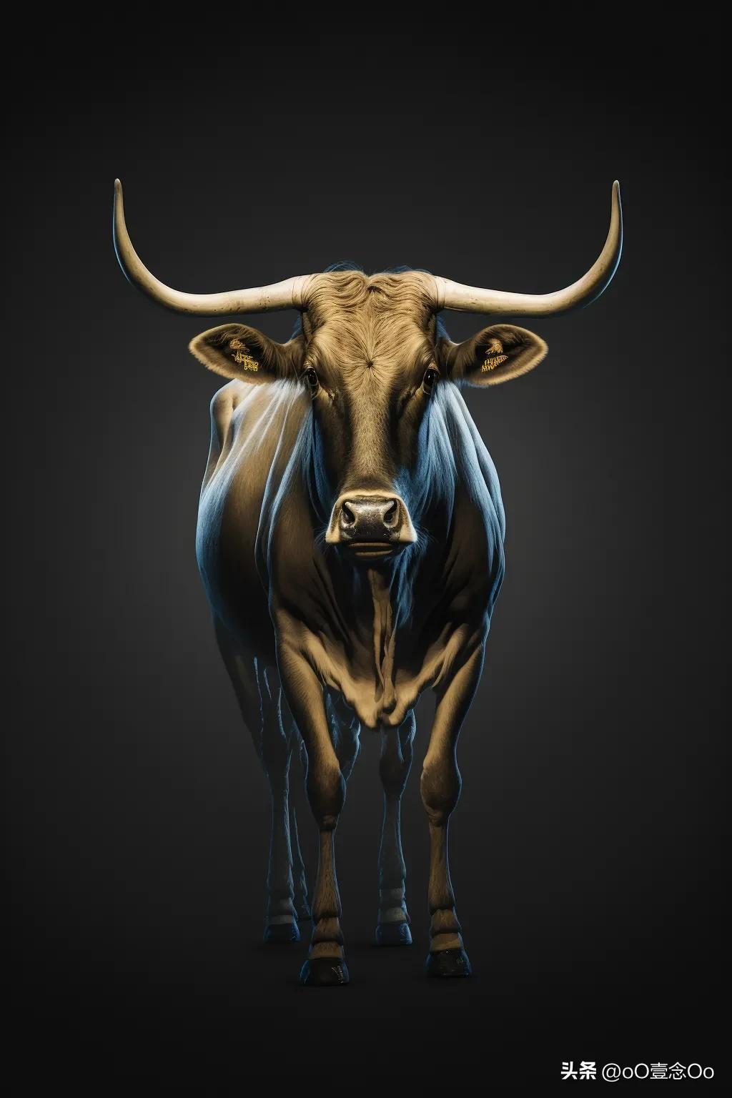 牛气冲天图片,牛气冲天的阿莲