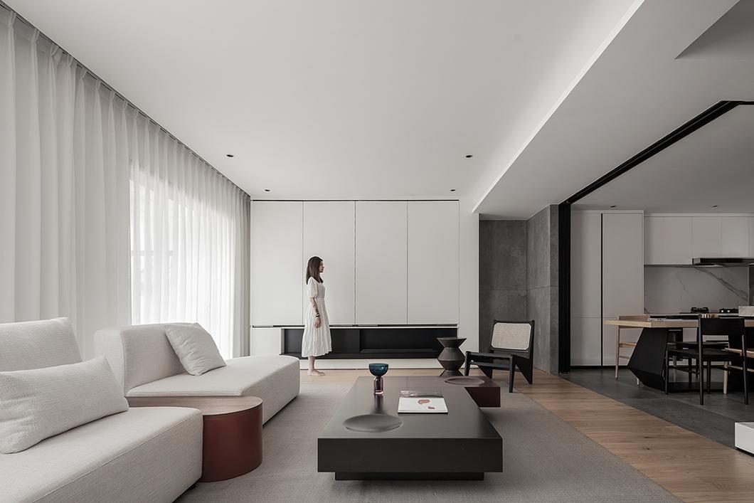 原木极简温暖风,极简原木风侘寂