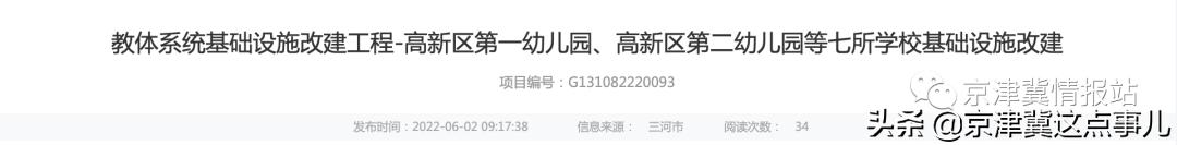 河北省三河市学校重点项目,三河市即将新建的大学地址