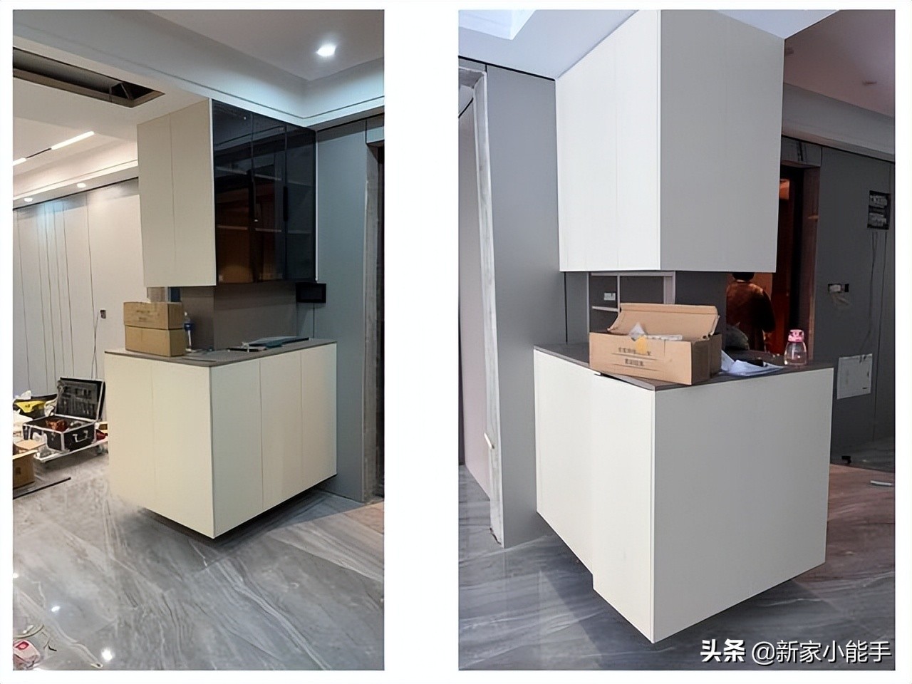 入户门鞋柜怎么设计不占空间,户型小的鞋柜怎么装修好看