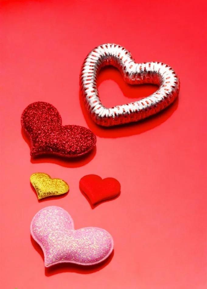 心形满天星壁纸,心形壁纸风景治愈