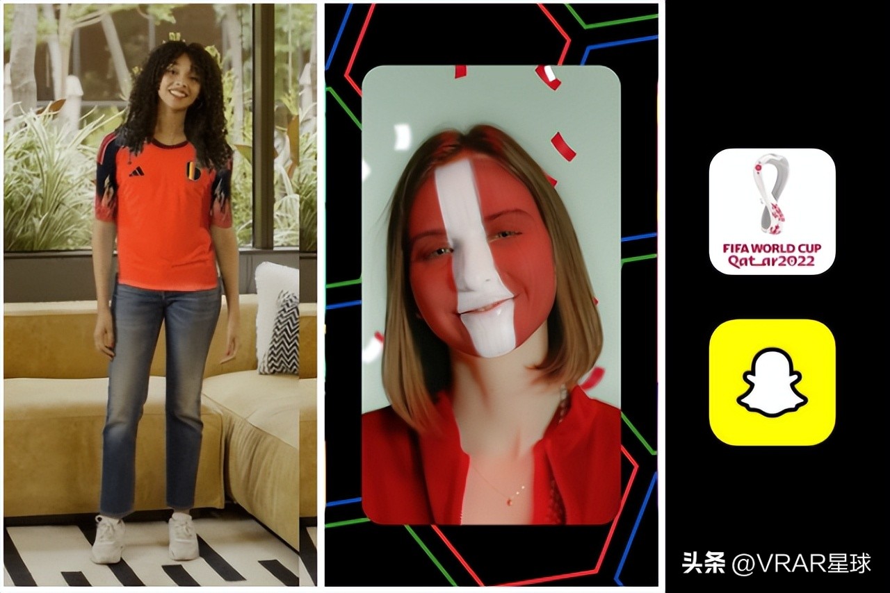 AR助力世界杯！打开Snapchat世界杯滤镜，为心爱的球队加油吧