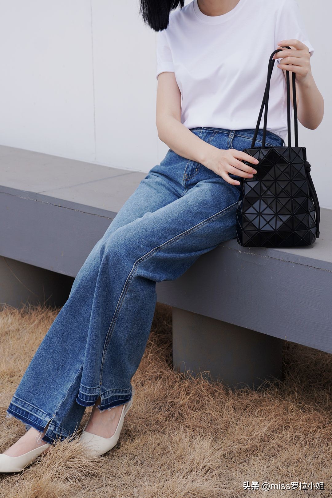 小个子雪纺v领上衣质感,女生穿搭ins高级质感上衣