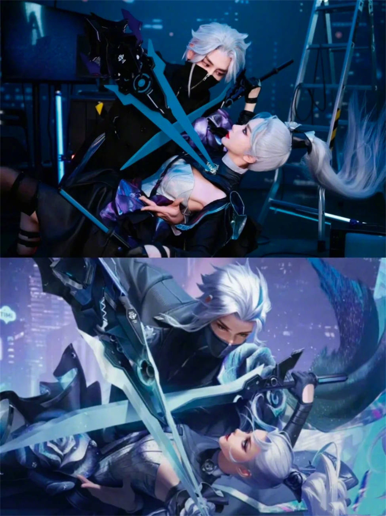 cos关晓彤赵露思,关晓彤cosvs赵露思