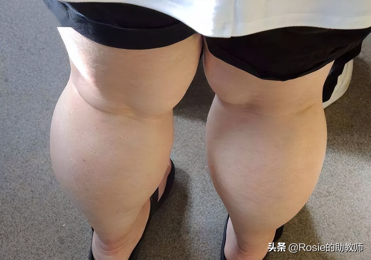 何穗罕见全素颜秀细腰马甲线,何穗腿型