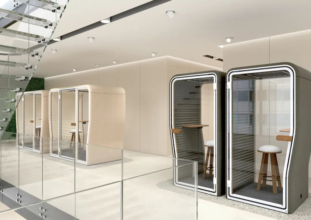 藏在写字楼里面的工作室,智慧办公工作站