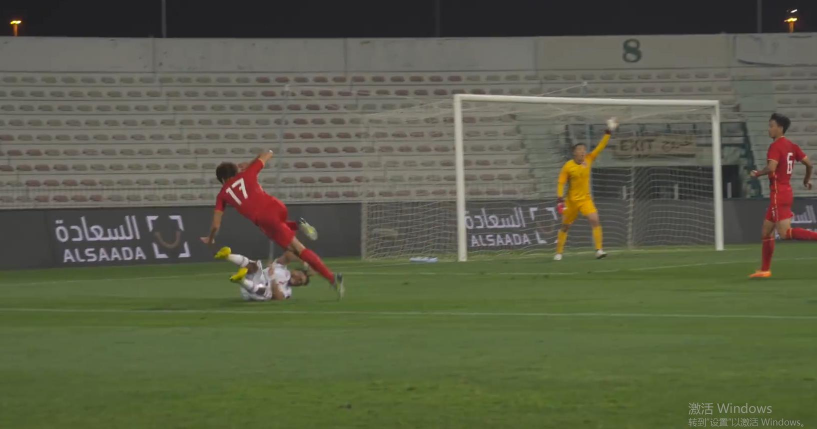 国足u23最新比赛结果,u23国足6比0进球回放