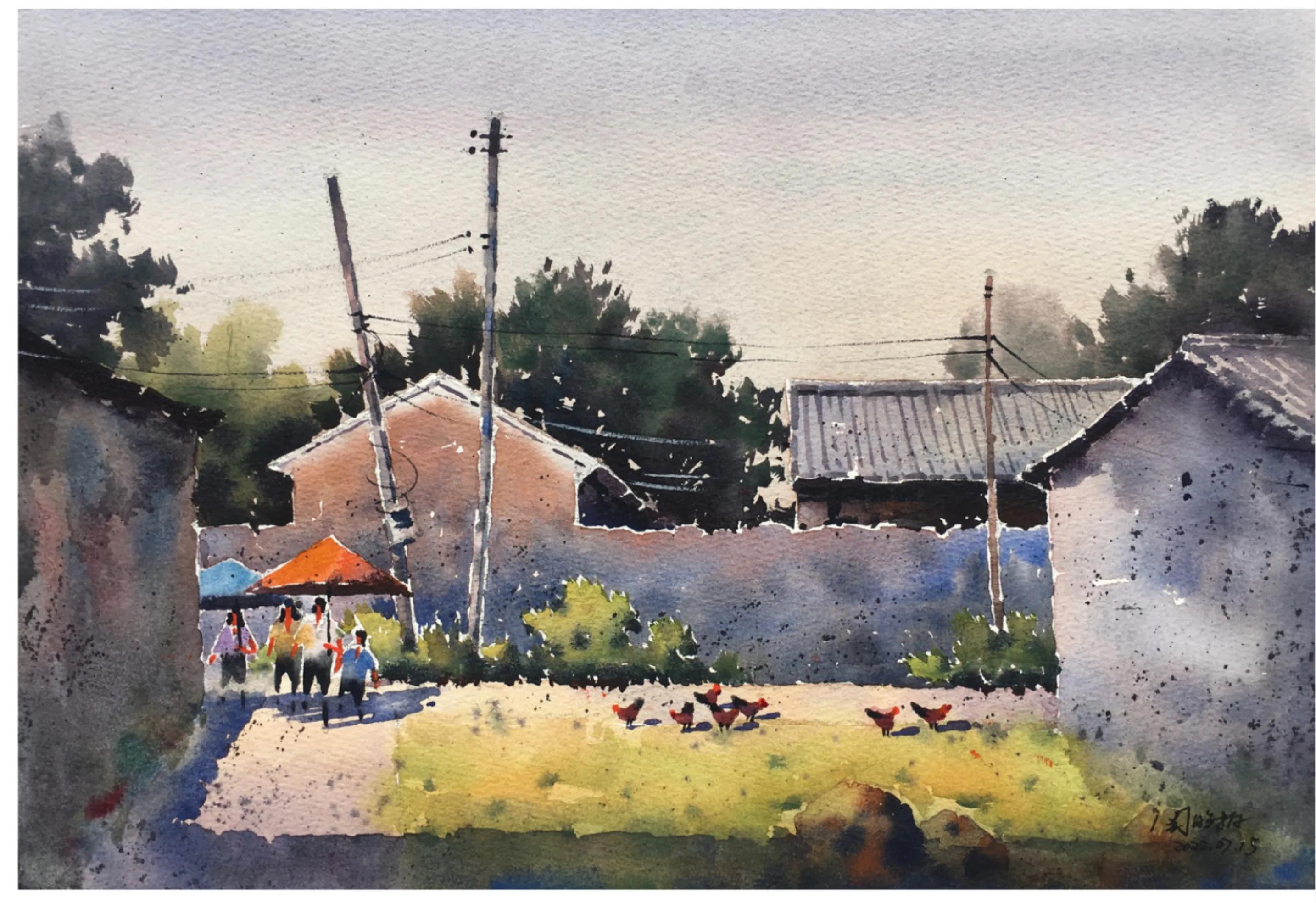 幸福画吧画友作品欣赏,幸福原创绘画作品欣赏