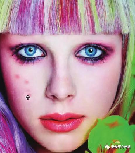 怎么用ps修补工具祛痘痘,ps对照片精修痘痘