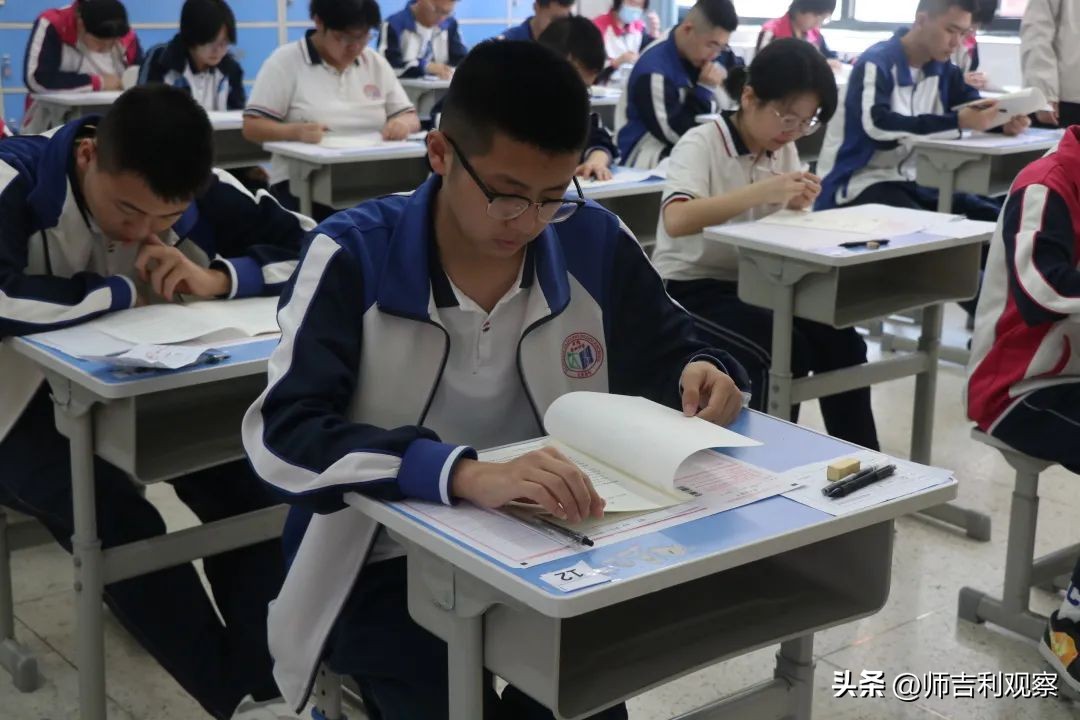 枕戈待旦迎高考|咸阳彩虹中学举行高考仿真模拟考试