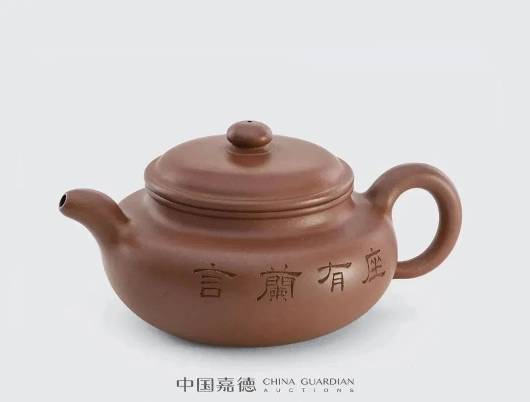 嘉德拍卖3200万陈鸣远紫砂壶,中国嘉德顾景舟紫砂壶拍卖记录