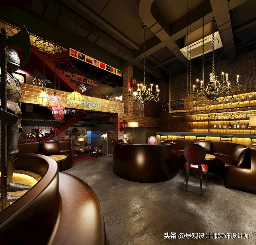 静吧酒吧装修,酒吧俱乐部设计效果图