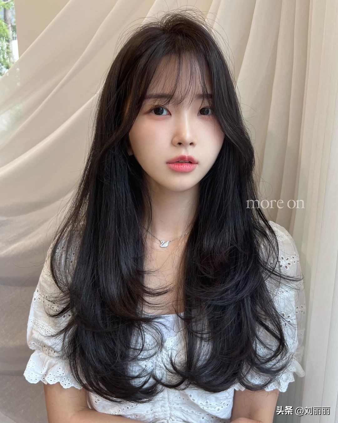 基础女发剪发教程,用剪刀乱剪女孩的头发