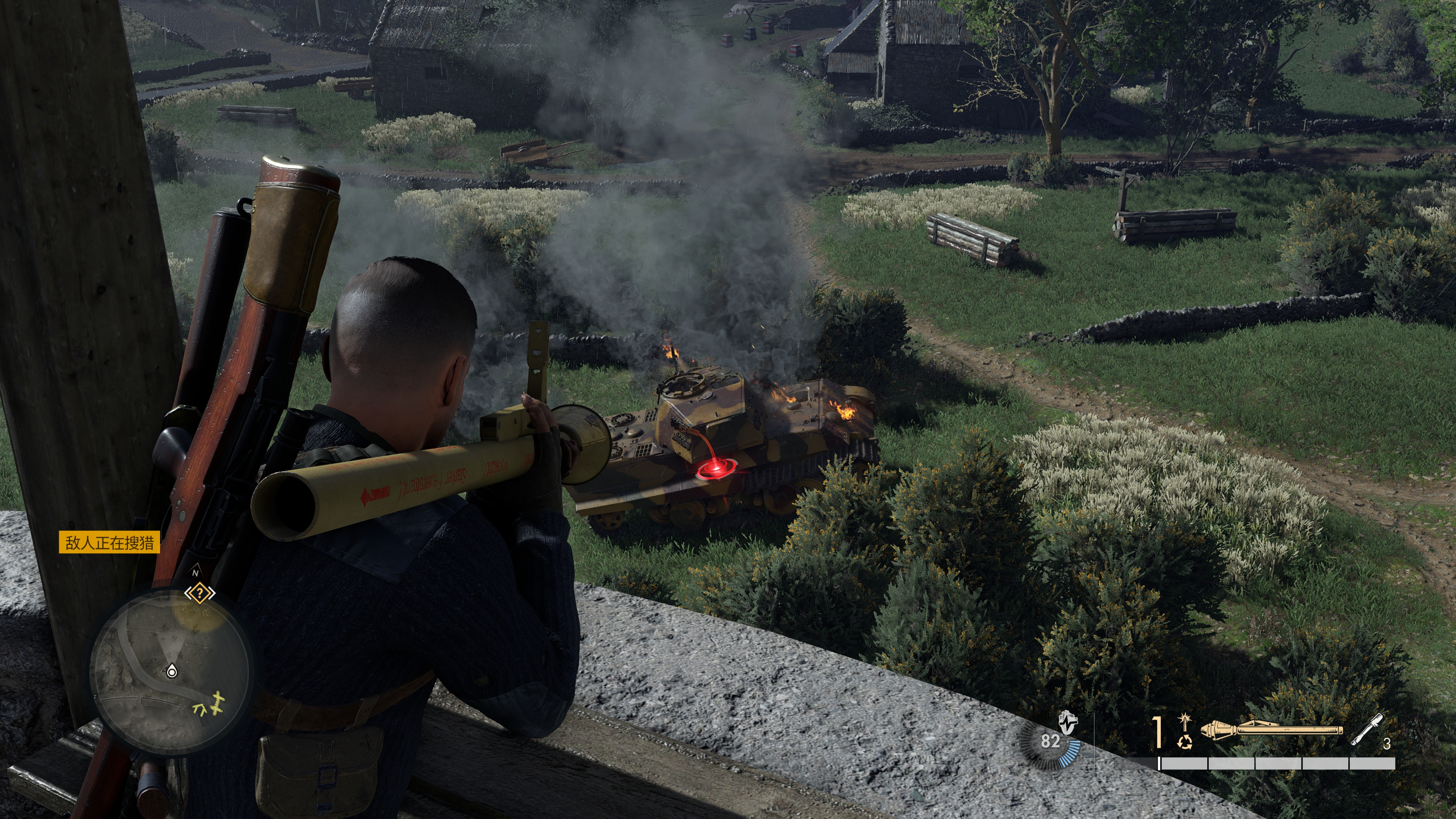 《*击狙**精英5》硬件实测和详细游戏体验，RX6400就能流畅60帧