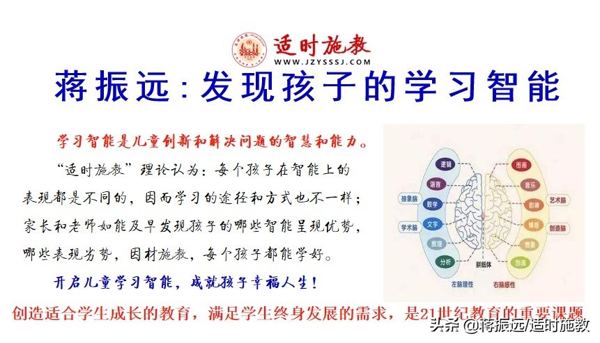 蒋振远｜发现孩子的学习智能：004.什么是学习智能