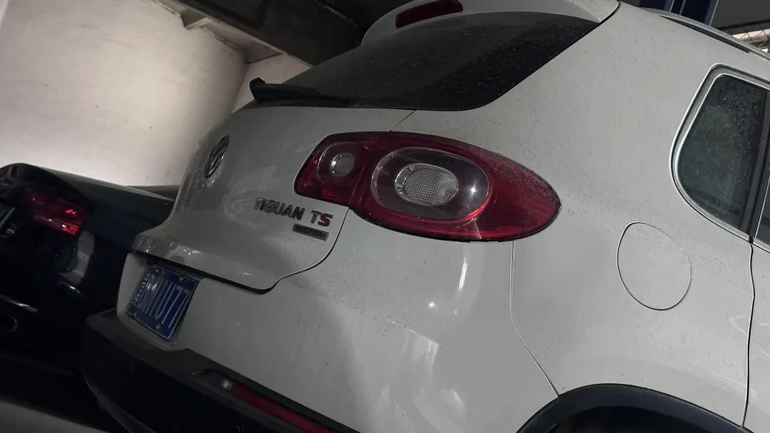 12年大众途观二手车翻新,大众途观外观塑料件翻新