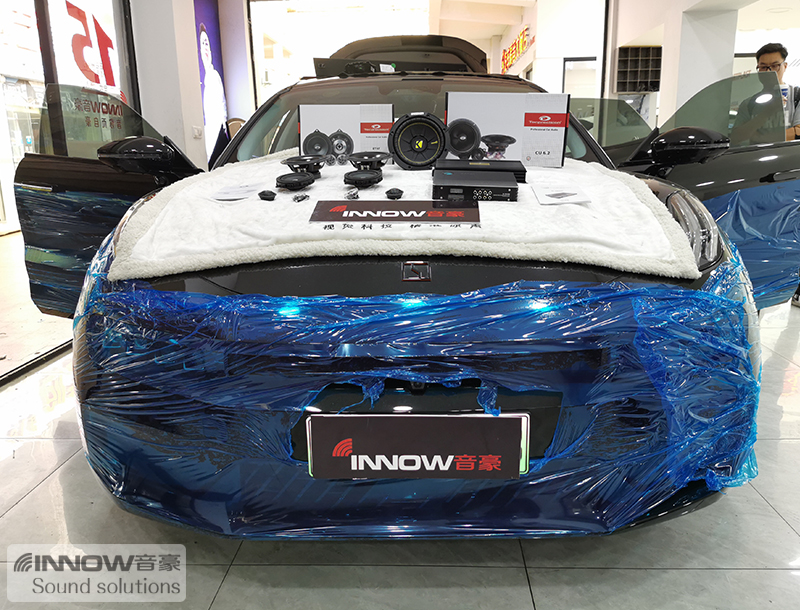 畅听高品质音乐上海音豪极氪001音响改装意大利TECcu6.2两分频