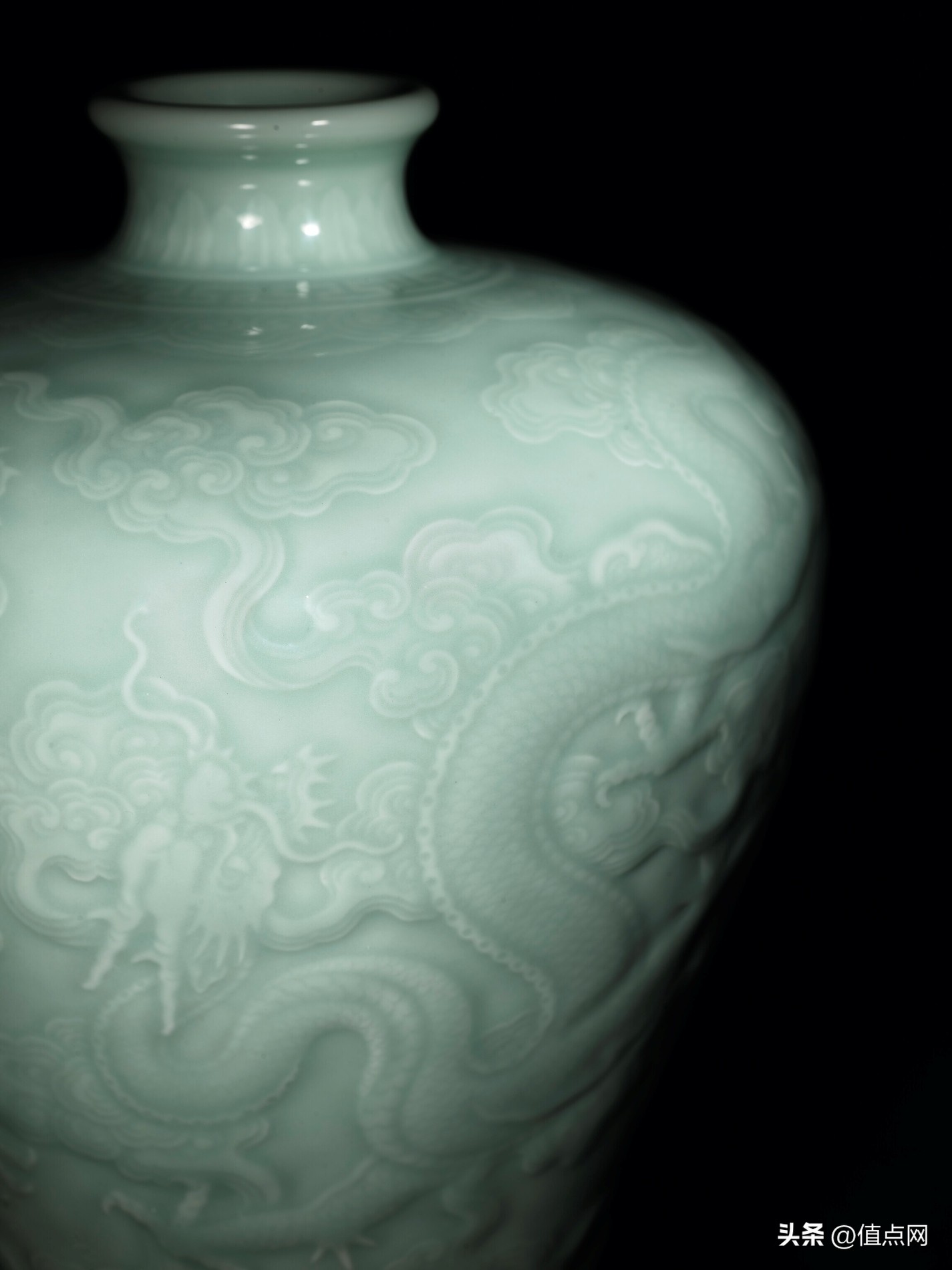 徐展堂元青花玉壶春瓶,徐展堂藏品