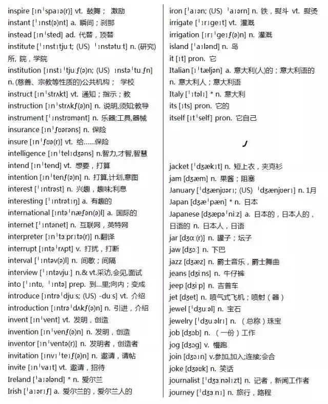 初中英语单词必背3500词汇书推荐,40篇短文搞定高考英语3500单词