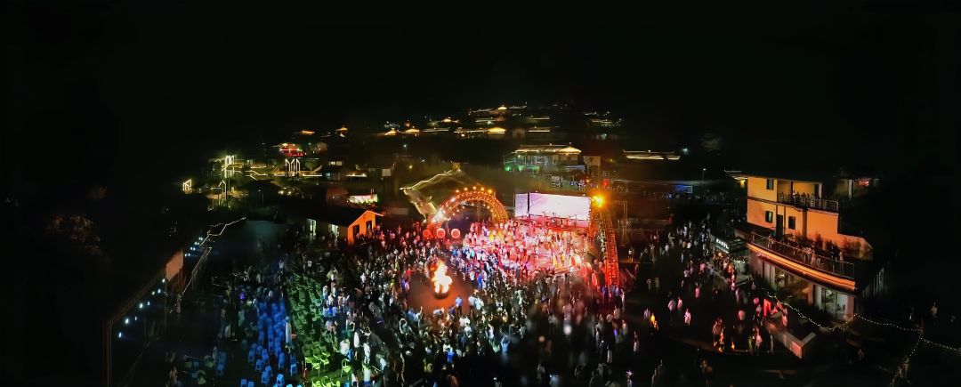 黑竹沟火把节现场视频,黑竹沟晚会