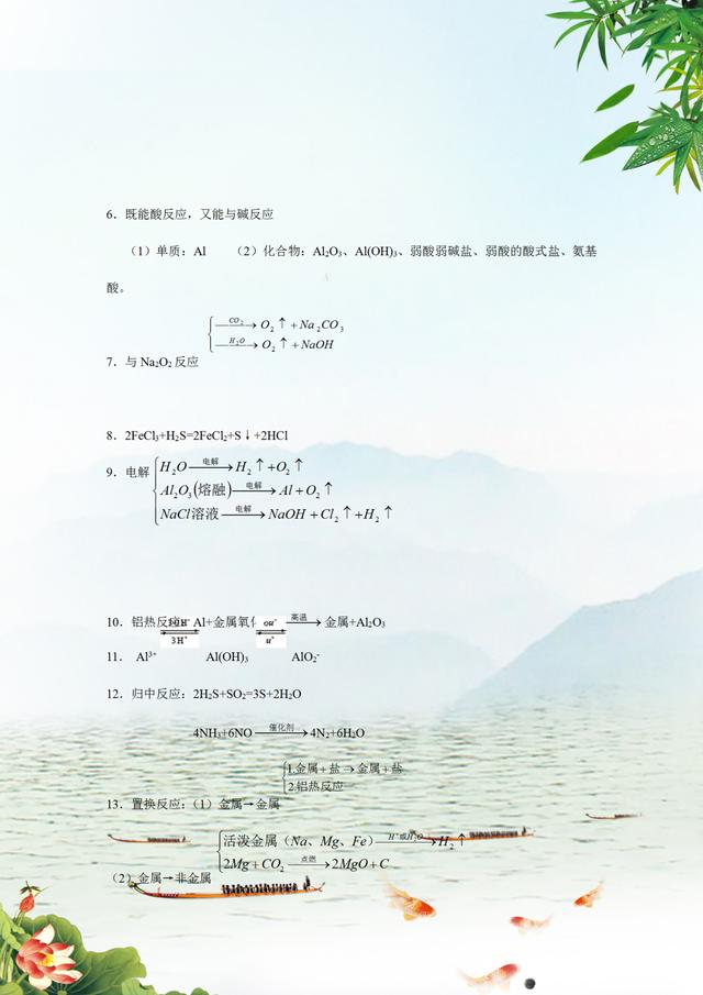 高中化学必背最全的知识点,高中化学必背知识点总结最全