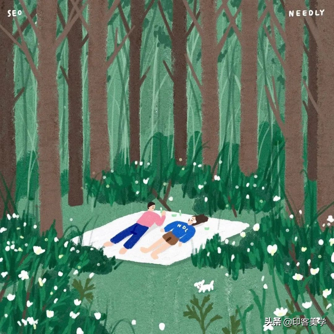 小众插画头像,分享给大家一组我的原创插画头像