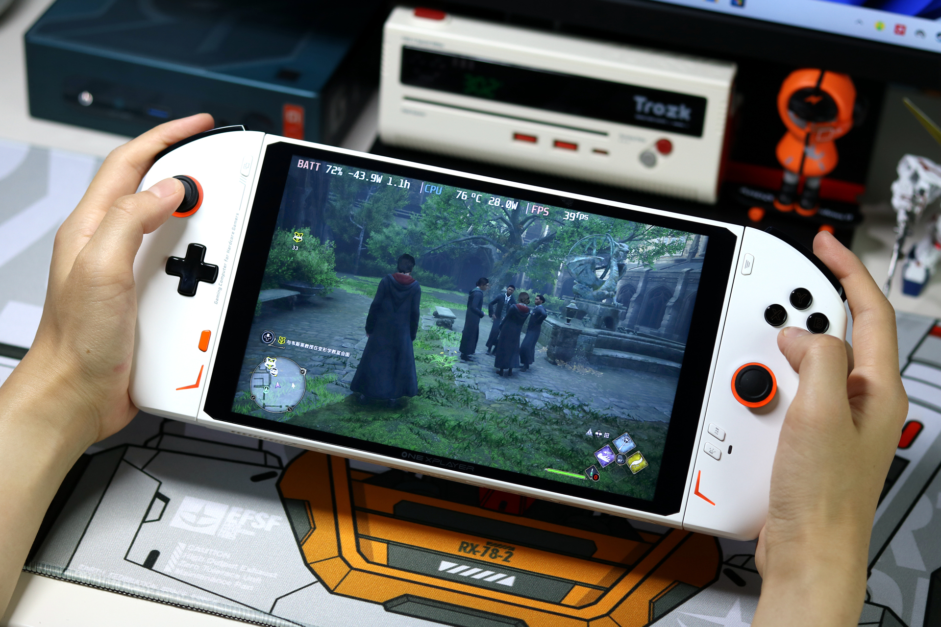 跑分100万的壹号掌机2代，搭载AMD6800U处理器，能玩哪些3A游戏？