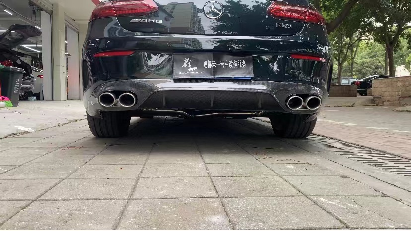 新款奔驰e级改排气,成都奔驰e升级