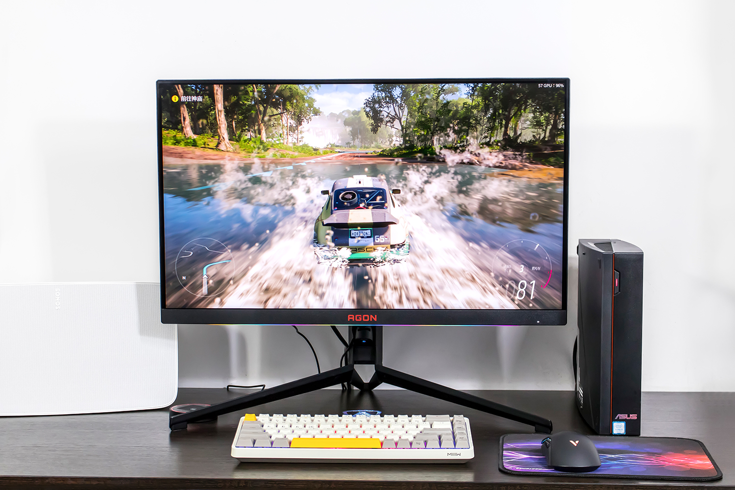 aoc显示器ag274qs吃鸡测试,agonag274uxp显示器测评