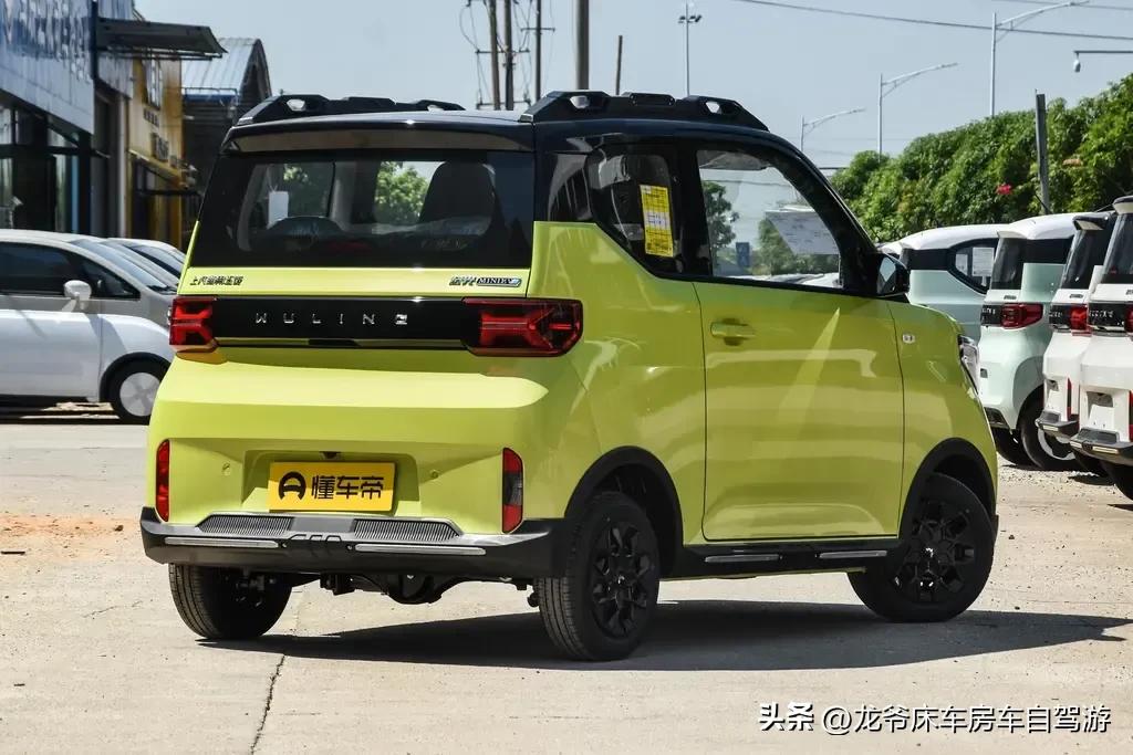 宏光miniev牛油果绿黑顶续航测评,宏光miniev皮卡丘方案