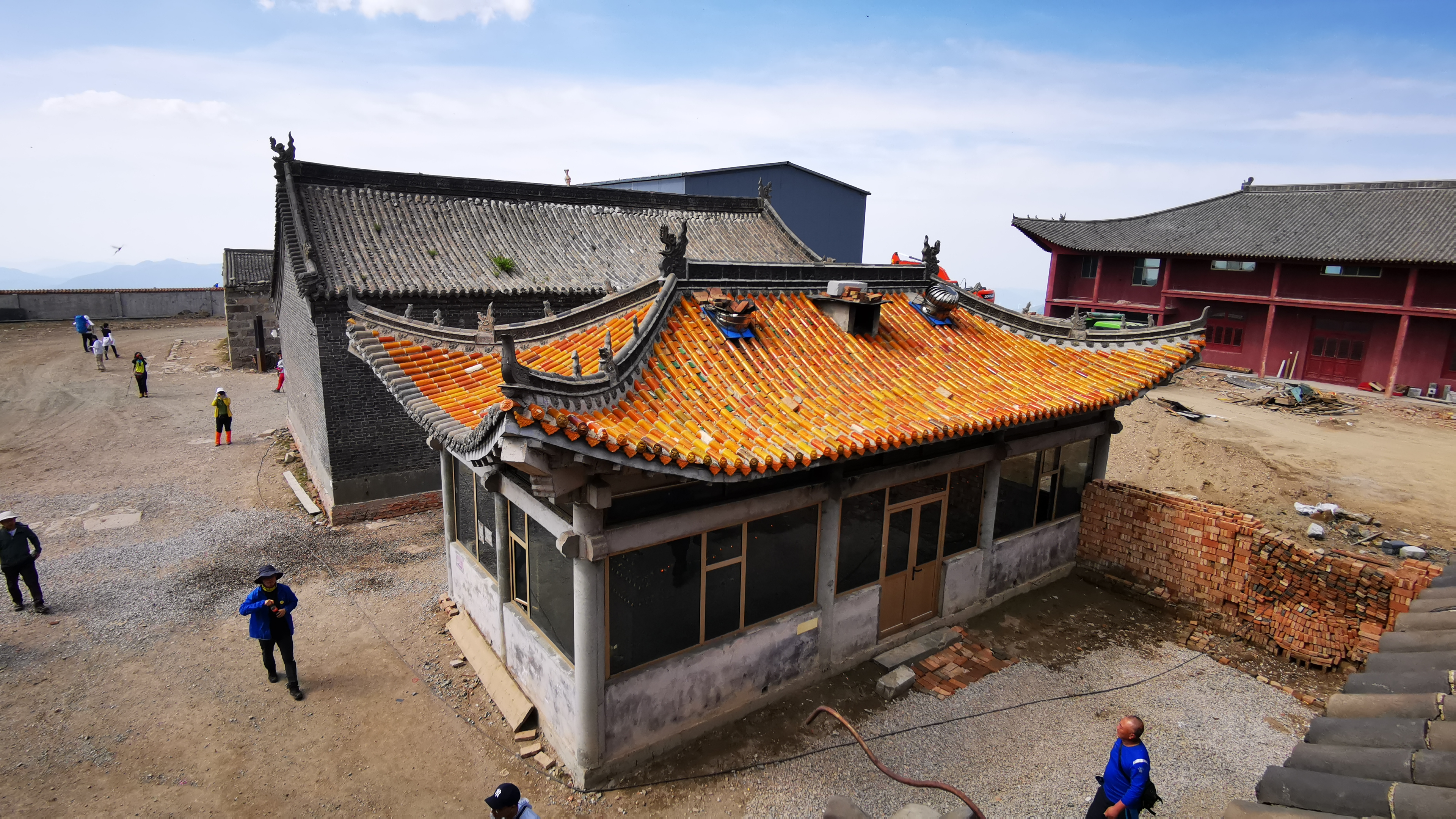 端午节五台山三日大五朝台第二天（西台-中台-插旗台-澡浴池）