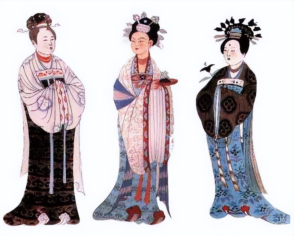 唐朝服饰袒胸露背,唐朝女子内衣服饰