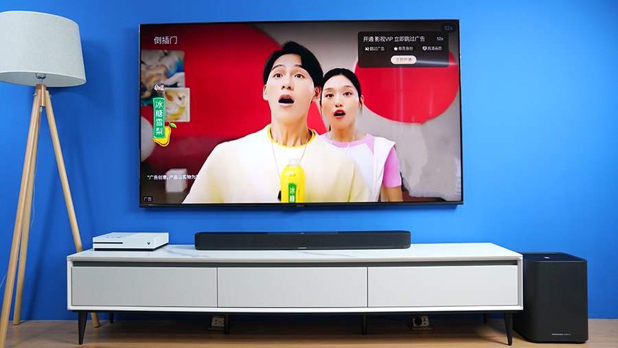 高质量回音壁音响森海塞尔,森海塞尔ambeosoundbarplus遥控器