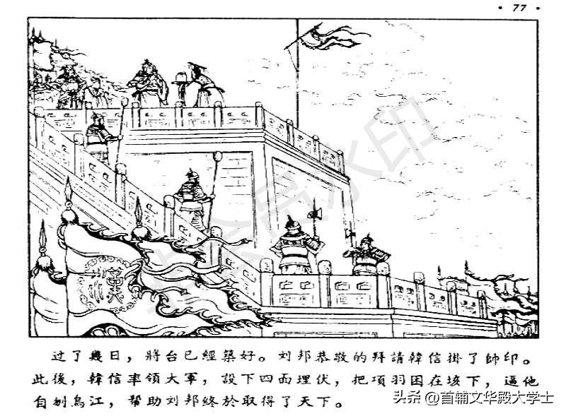 追韩信连环画100幅,萧何月下追韩信1956连环画价格