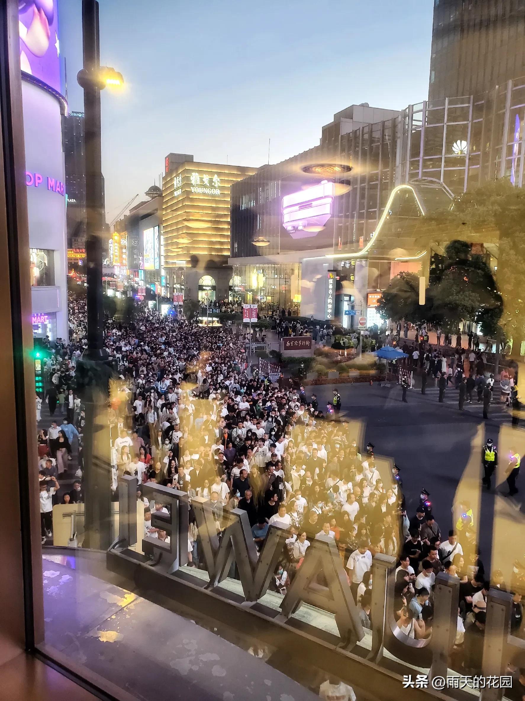 五一的上海外滩,五一带大家一起看风景