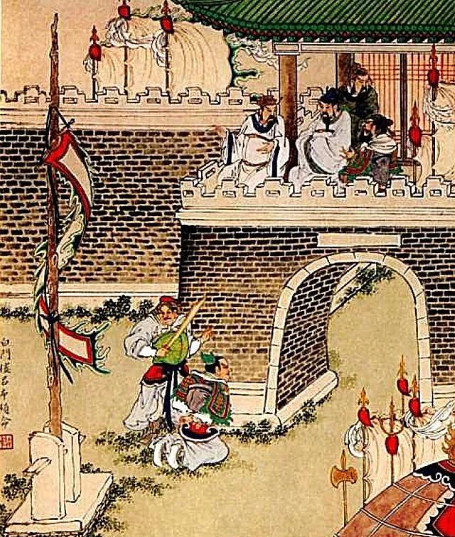 白门楼吕布之死动漫,白门楼吕布丧命