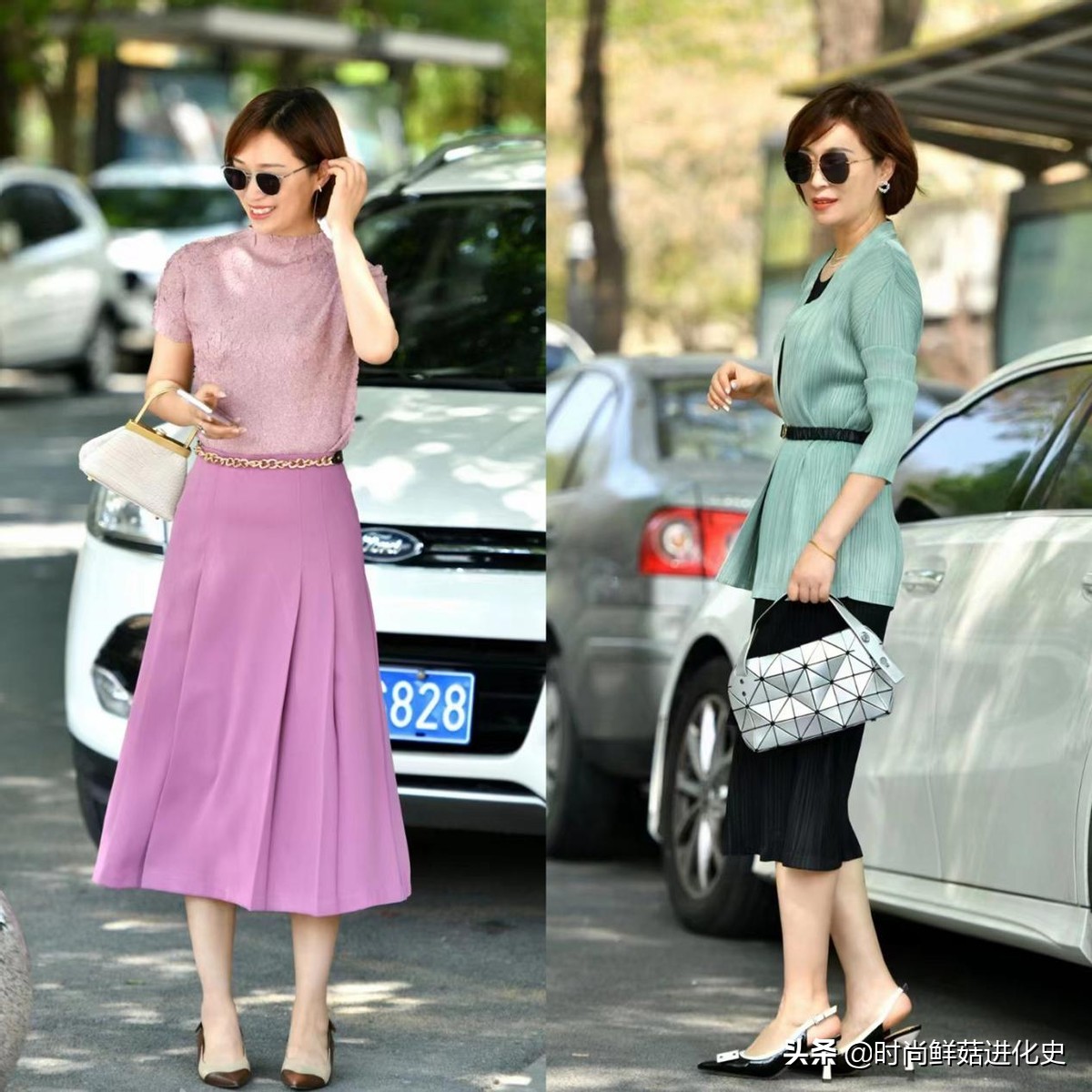 今年火了一种新裙：叫“三宅竖褶裙”！显瘦时髦，50、60岁穿更美