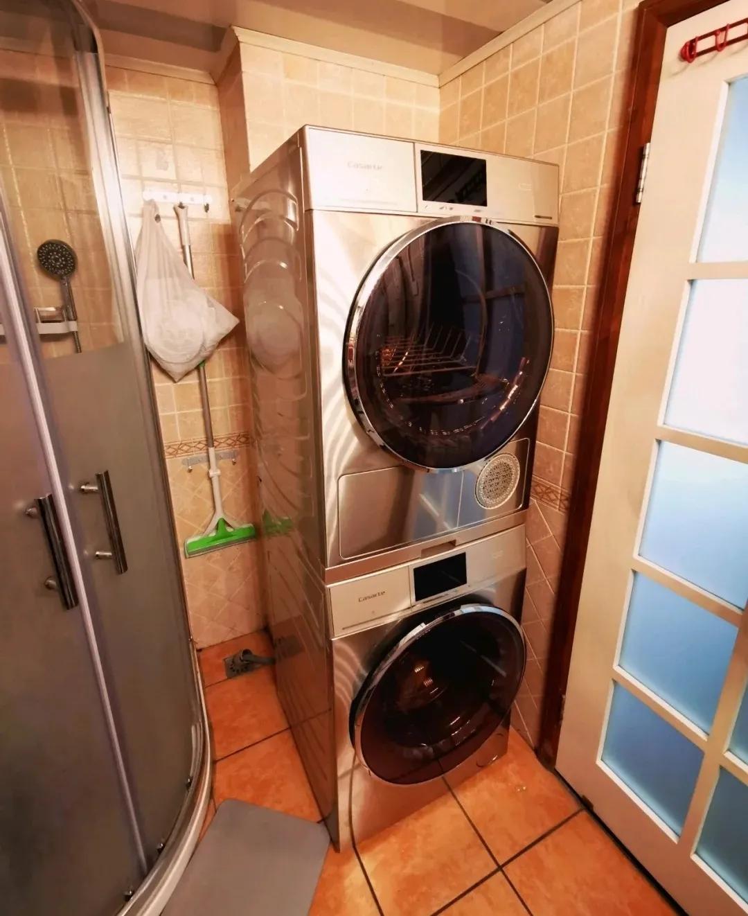 洗衣机一体机和烘干机的区别,洗衣机烘干机组合好还是一体机好