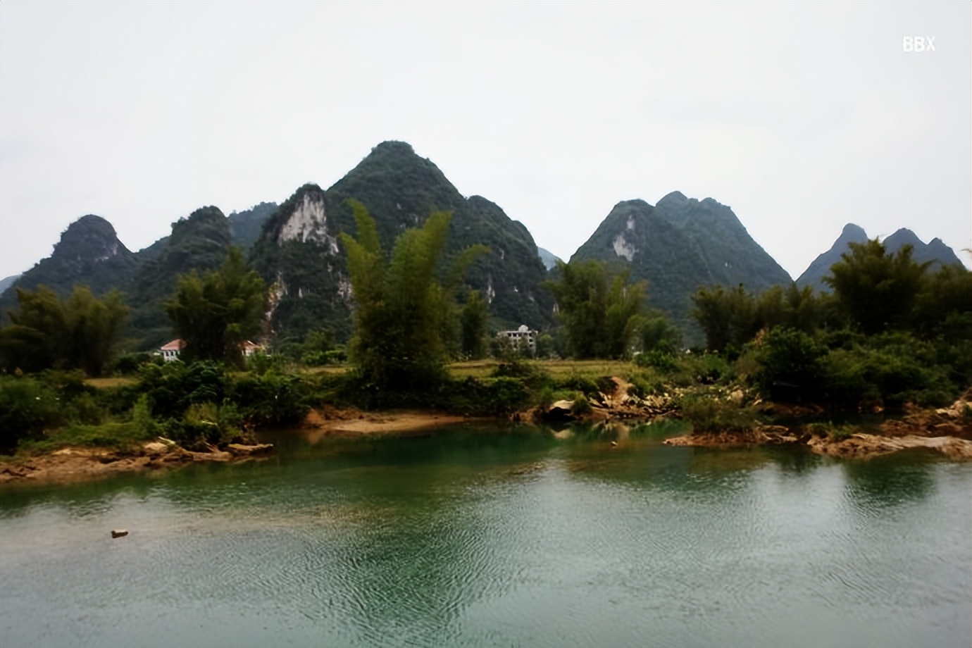 中越边境越南的露天集市,高平集市