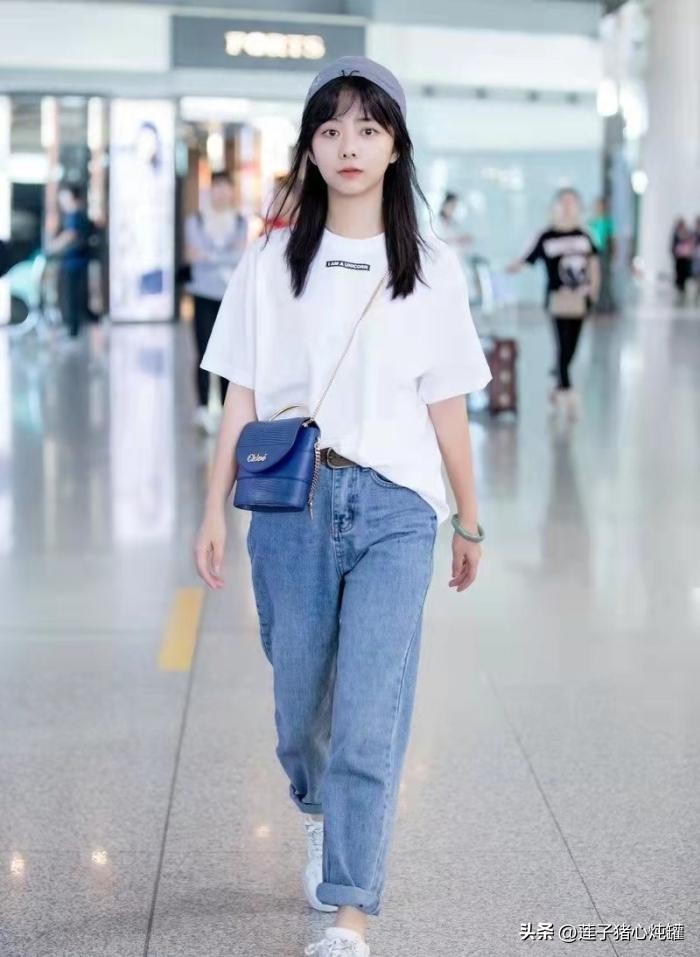 娃娃脸谭松韵穿衣搭配,怎么说谭松韵真的太会穿搭了