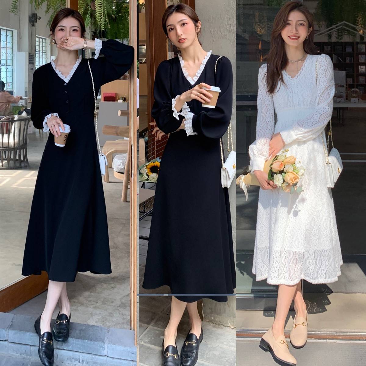 平底鞋春夏时尚洋气,2022爆款平底鞋夏搭配裙子