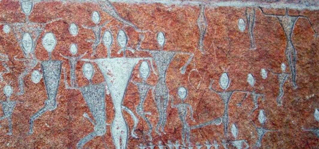 远古先民的欢歌乐舞，运用音乐图像学解读远古岩画的乐舞图象