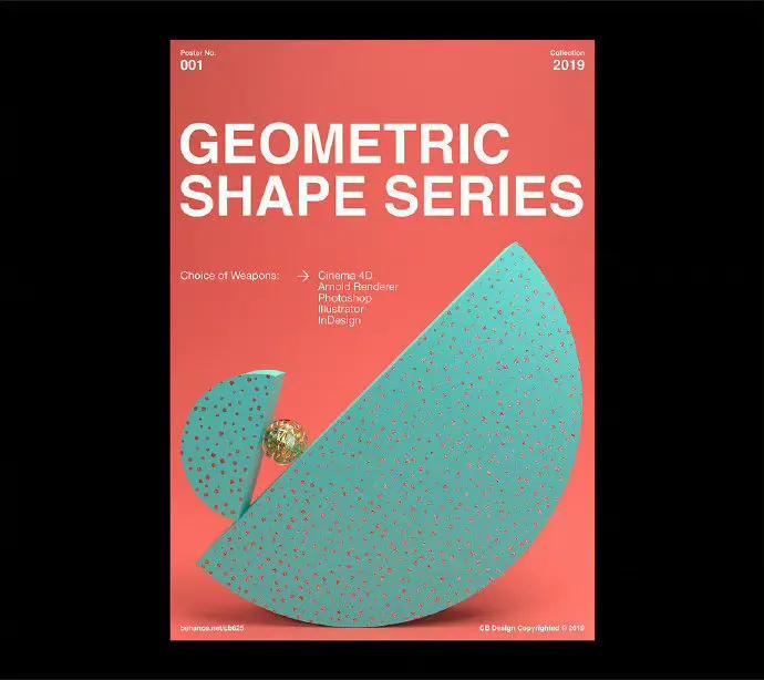 c4d海报创意图片,c4d设计创意动效海报