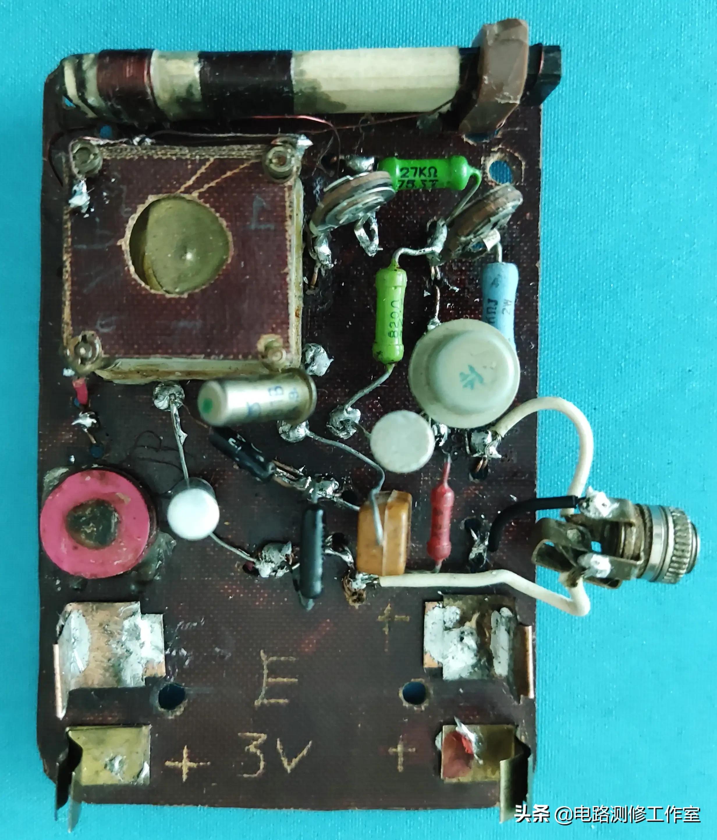 袖珍式收音机组装视频,老式锗管袖珍收音机