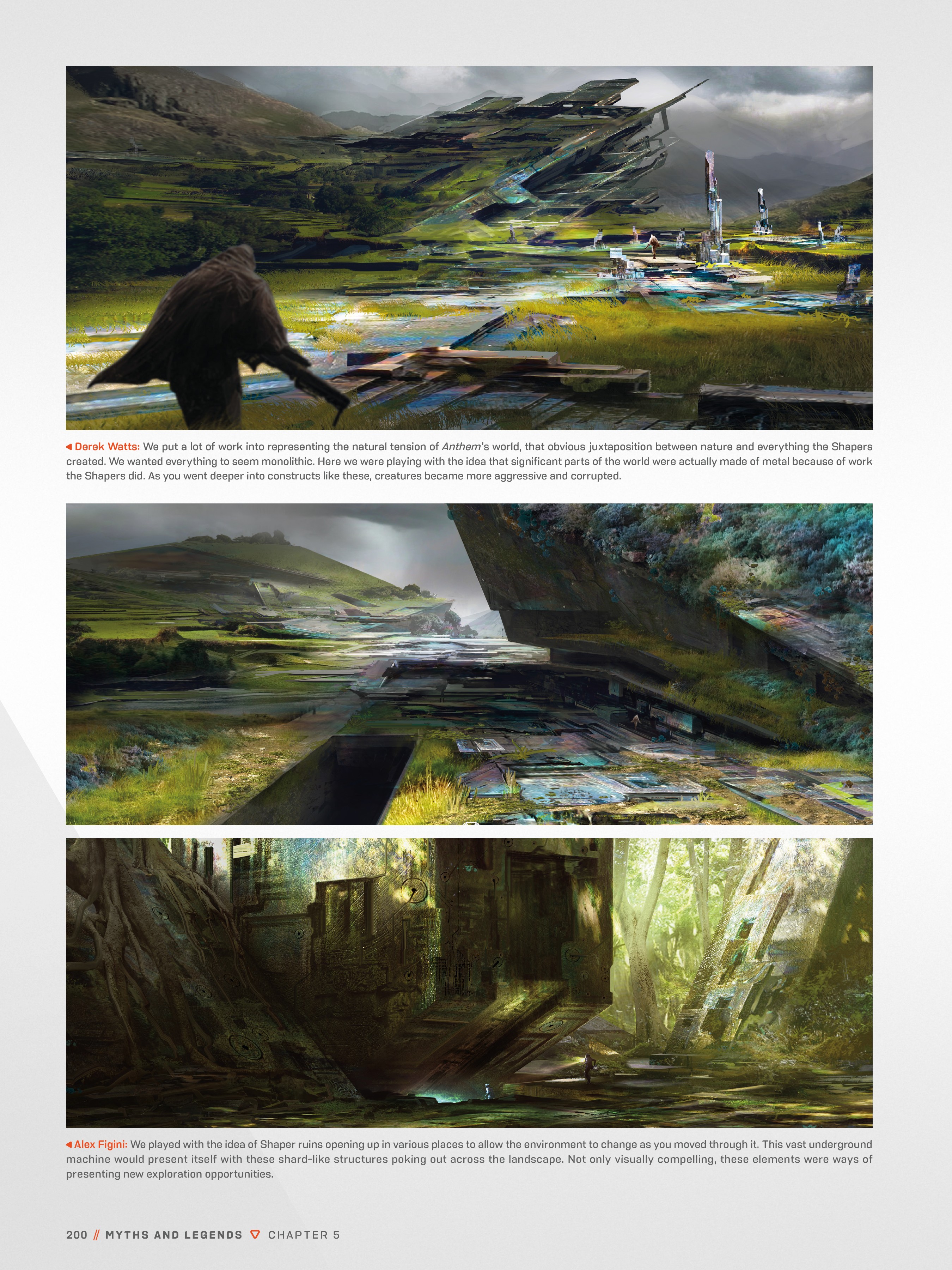 科幻怪与机械战甲的圣歌｜游戏TheArtofAnthem官方艺术设定集